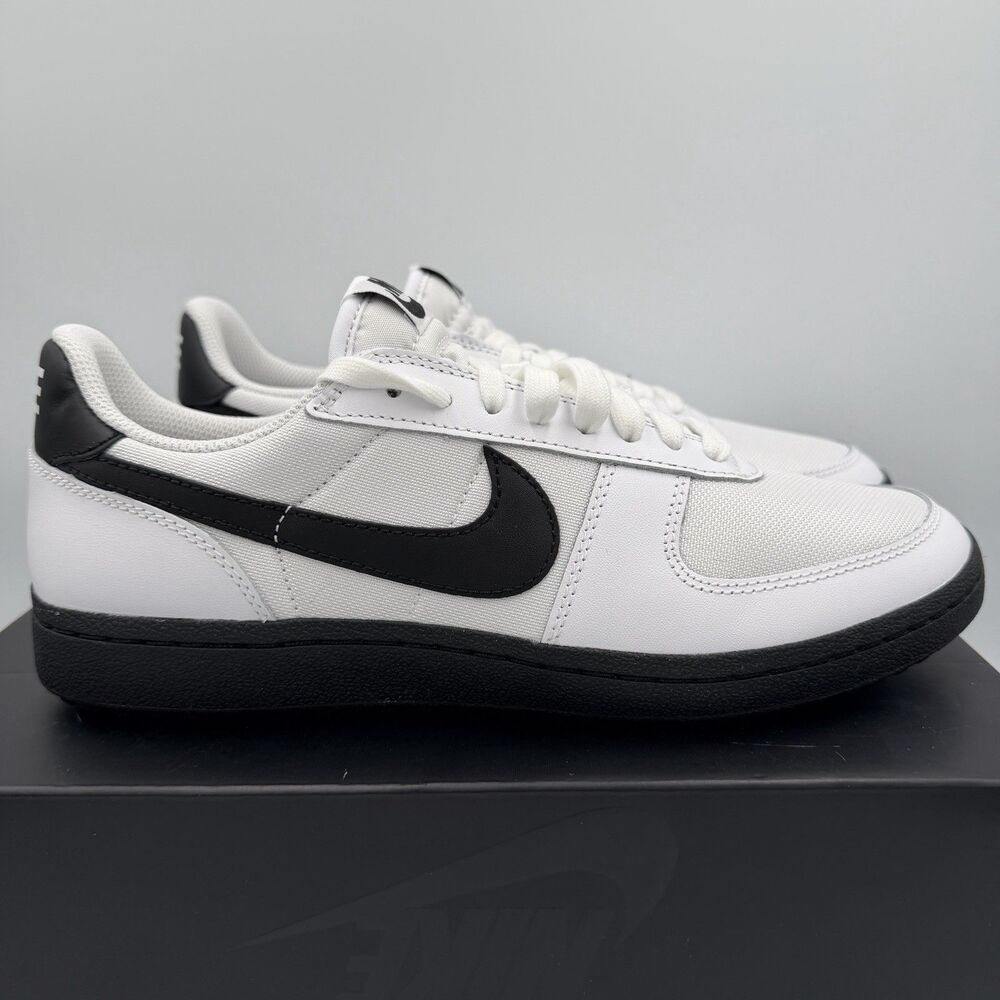 SIZE 8.5 - NEW Nike Field General Leather White Sail Black IF1738-100 MENS
